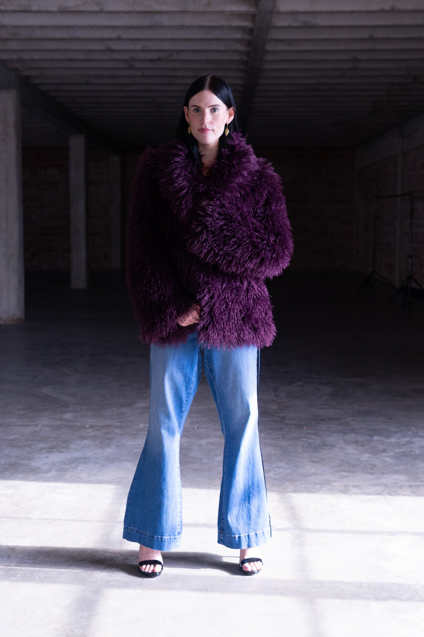 Faux Mongolian Jacket