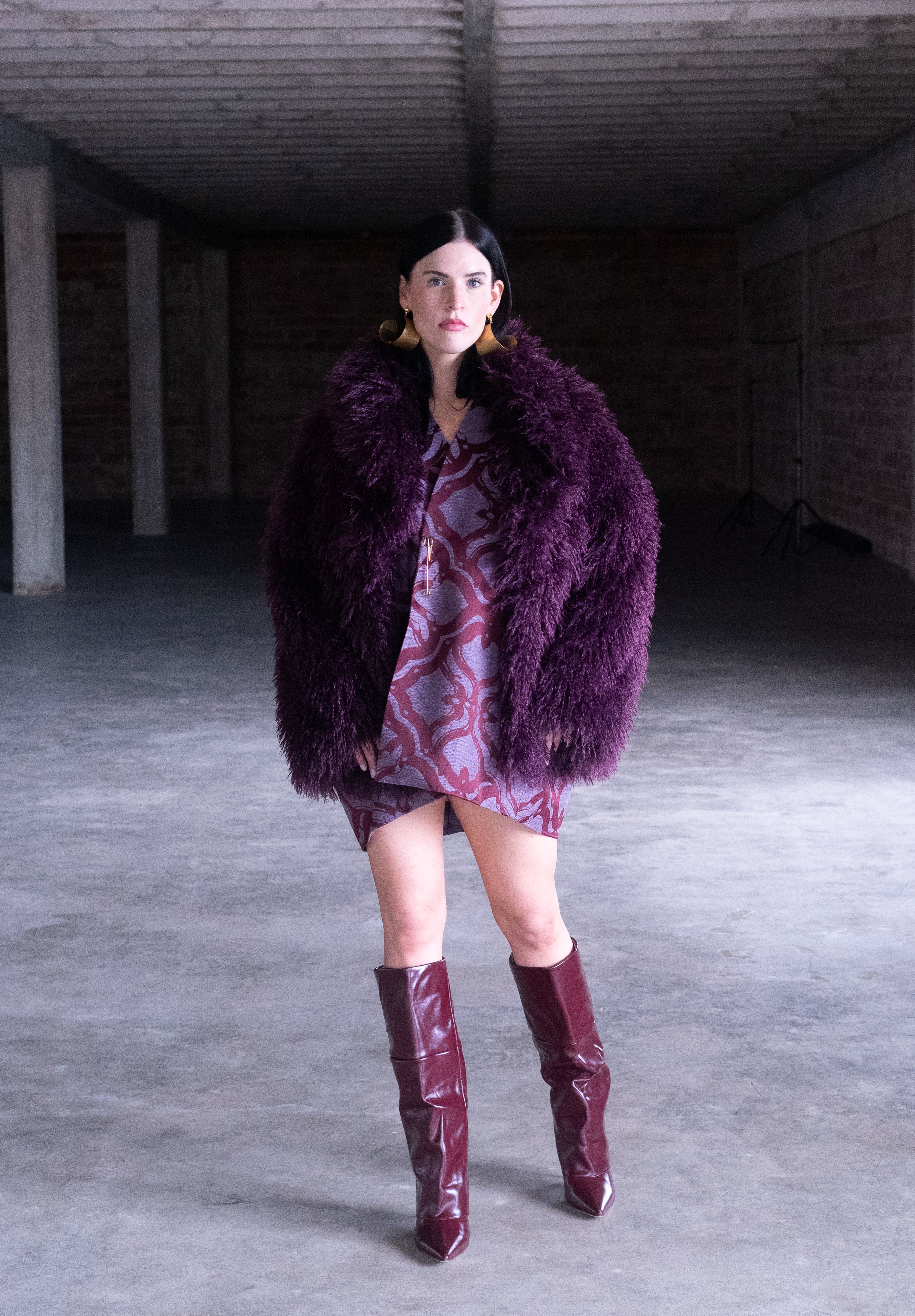 Faux Mongolian Jacket