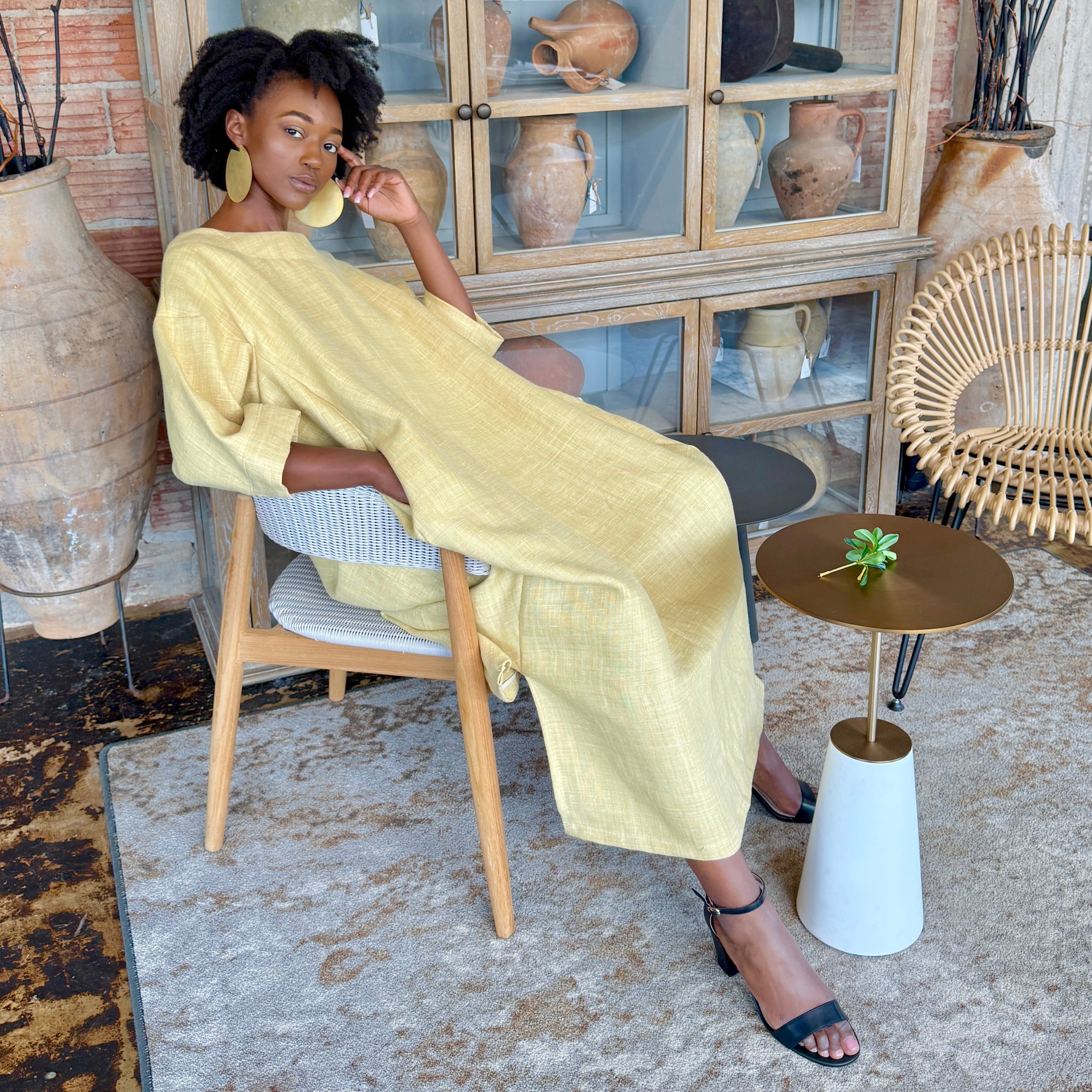 The Cocoon Dress One size / Yellow The Cocoon Dress One size / Yellow