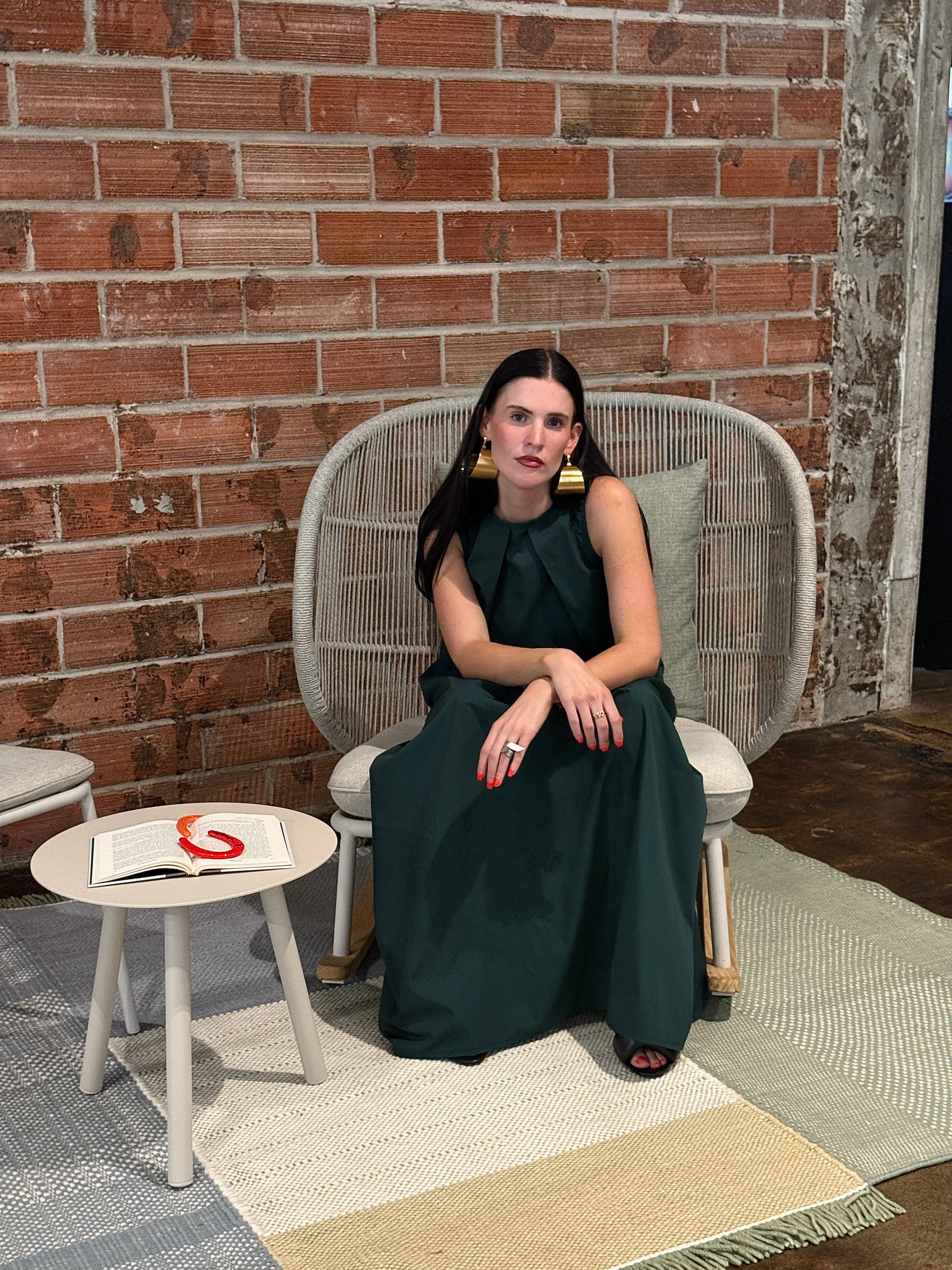 The Poplin Pleated Maxi