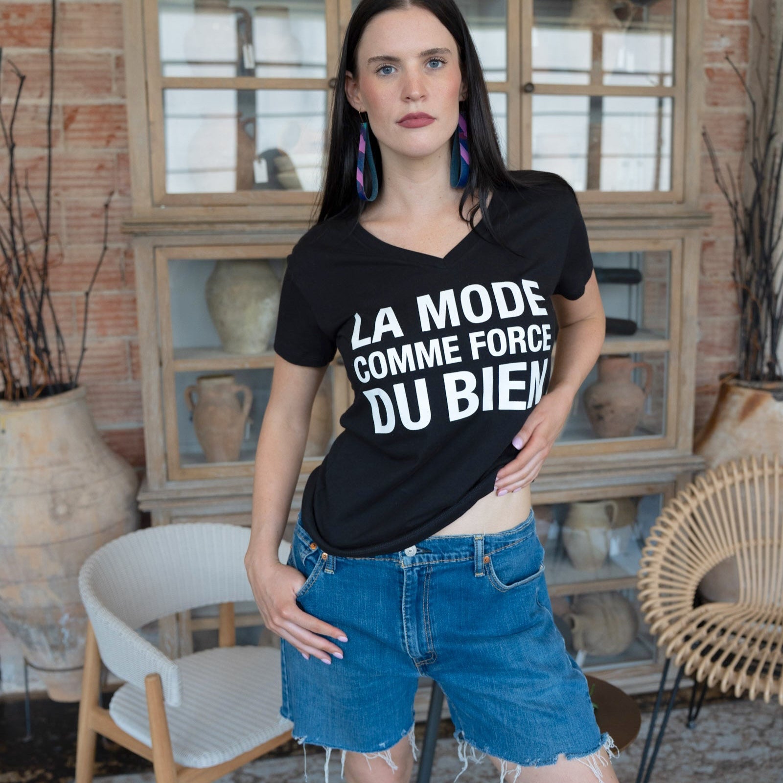 'La Mode Comme Force Du Bien' T-shirt