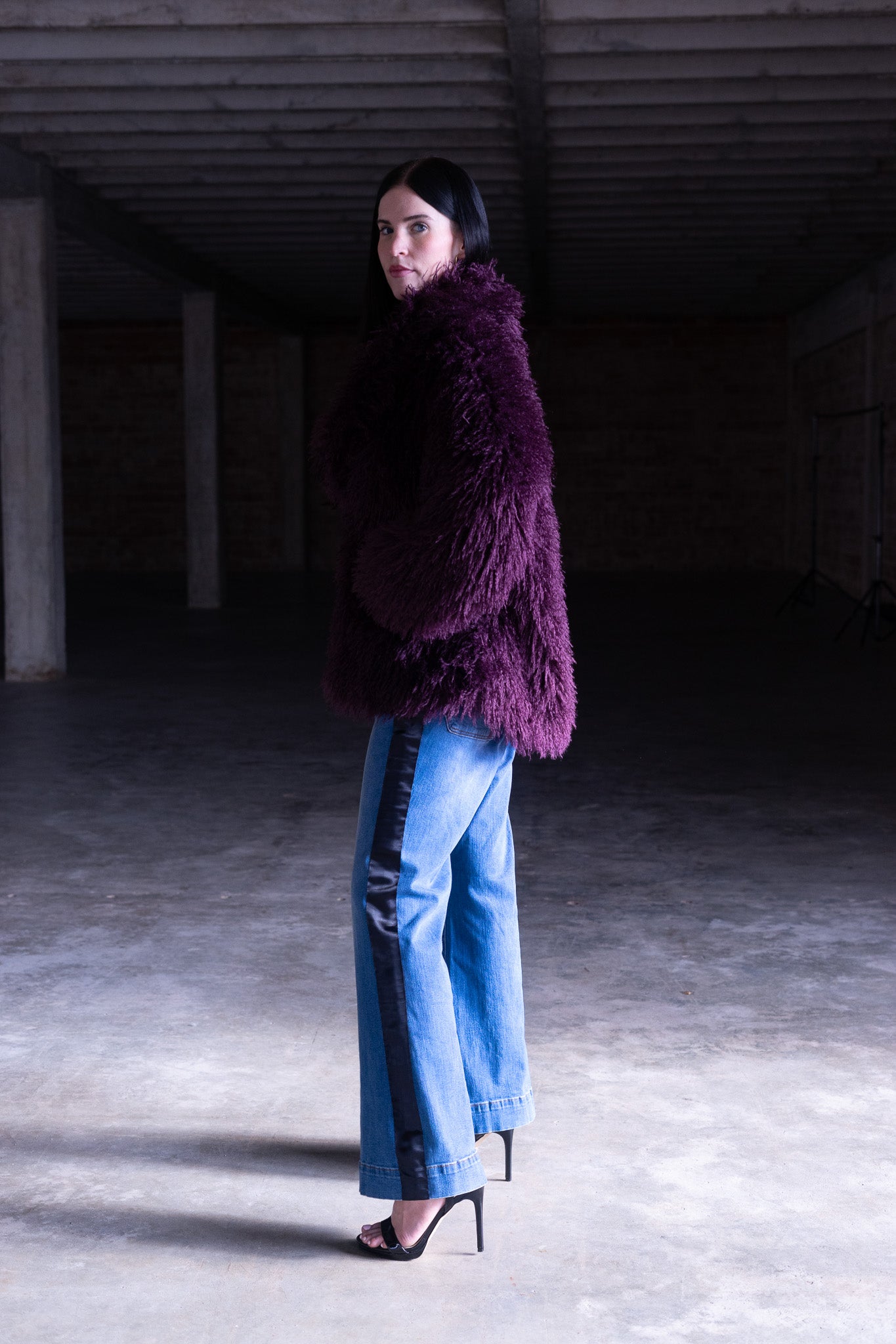 Faux Mongolian Jacket