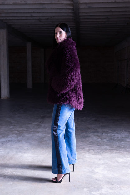 Faux Mongolian Jacket