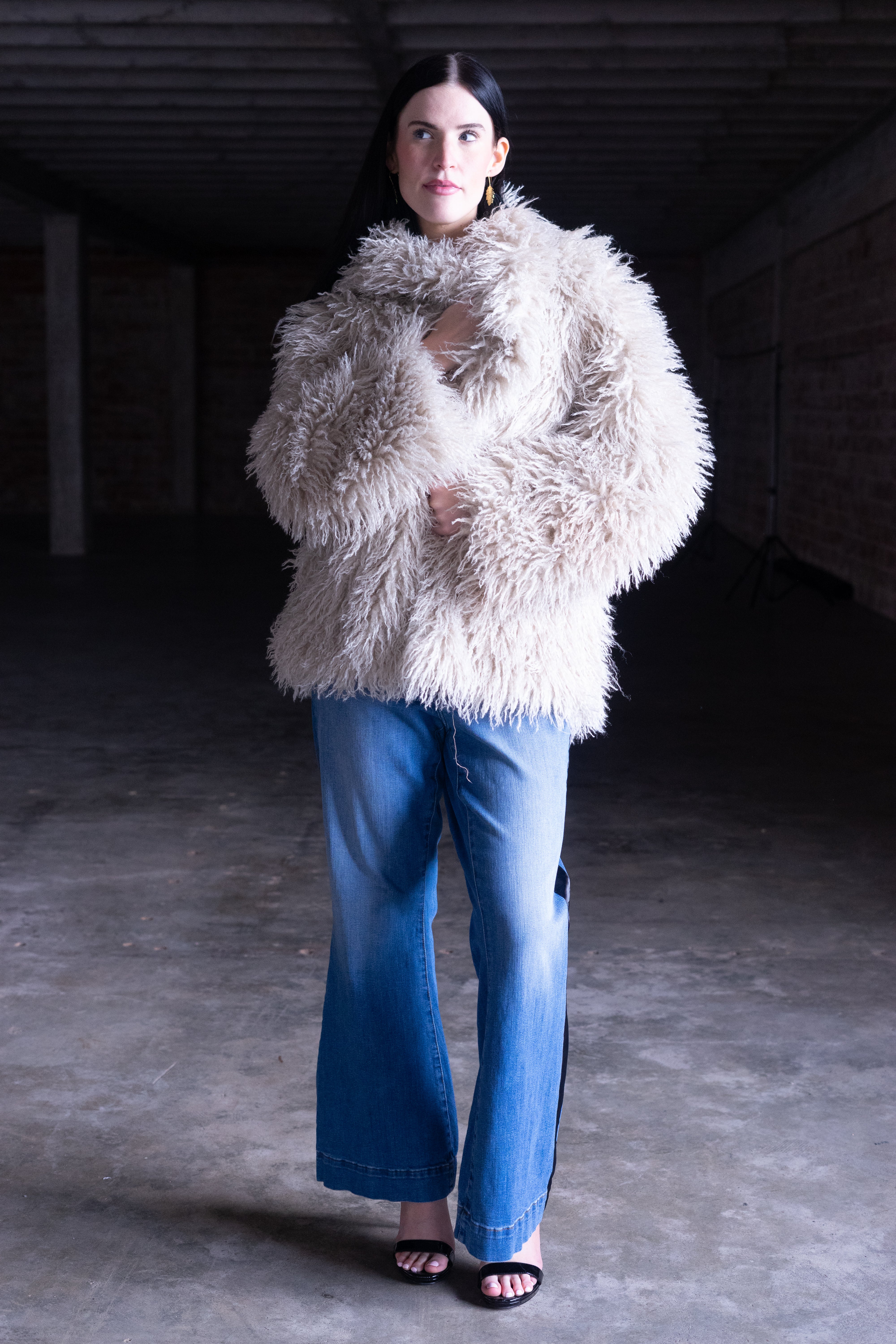 Faux Mongolian Jacket