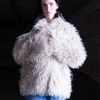 Faux Mongolian Jacket